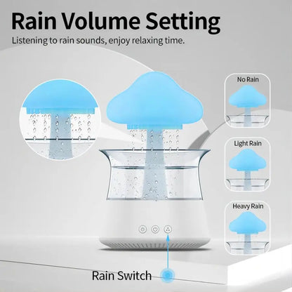 RainMister™ Relaxing Raindrop Humidifier